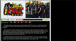 Desktop Screenshot of latinmagicband.com